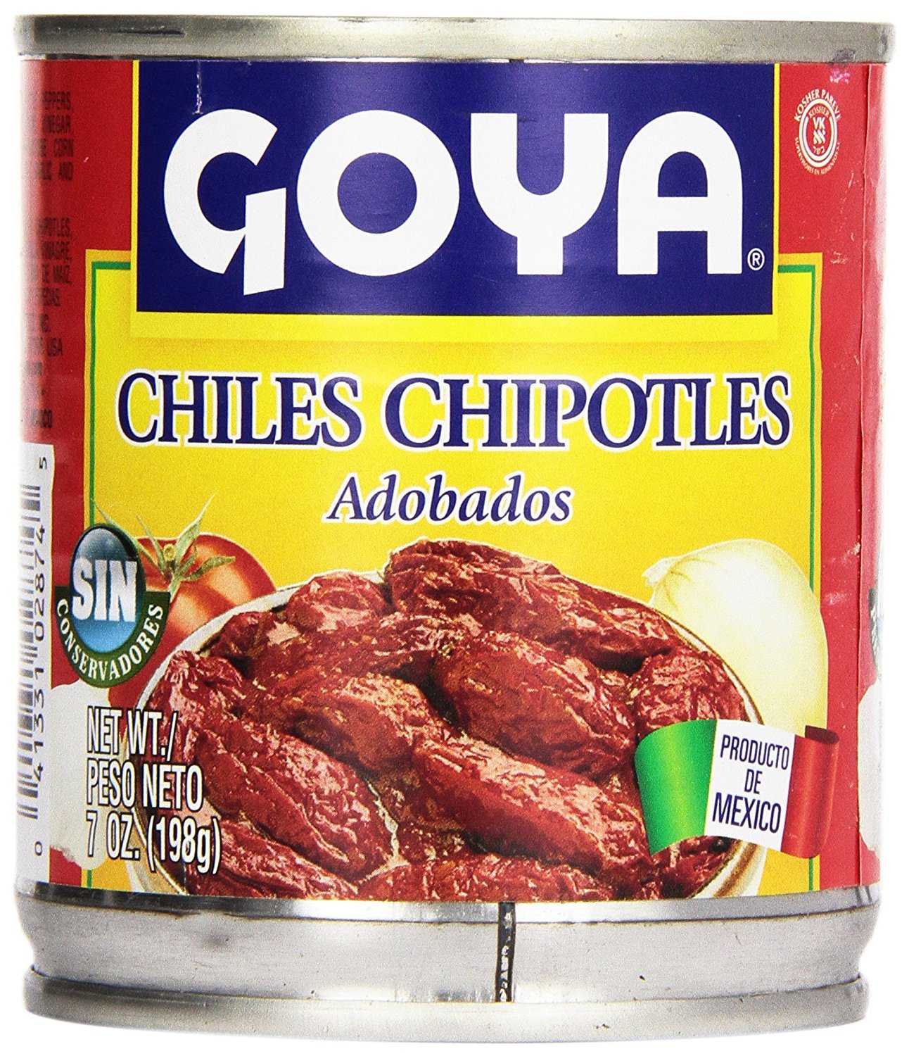 Product image of Goya Chipotle Peppers in Adobo Sauce 7 oz 7 oz